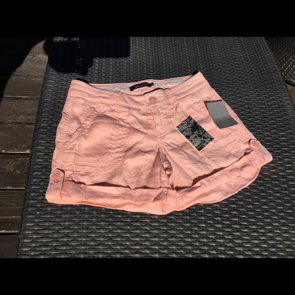 Anthropologie linen shorts